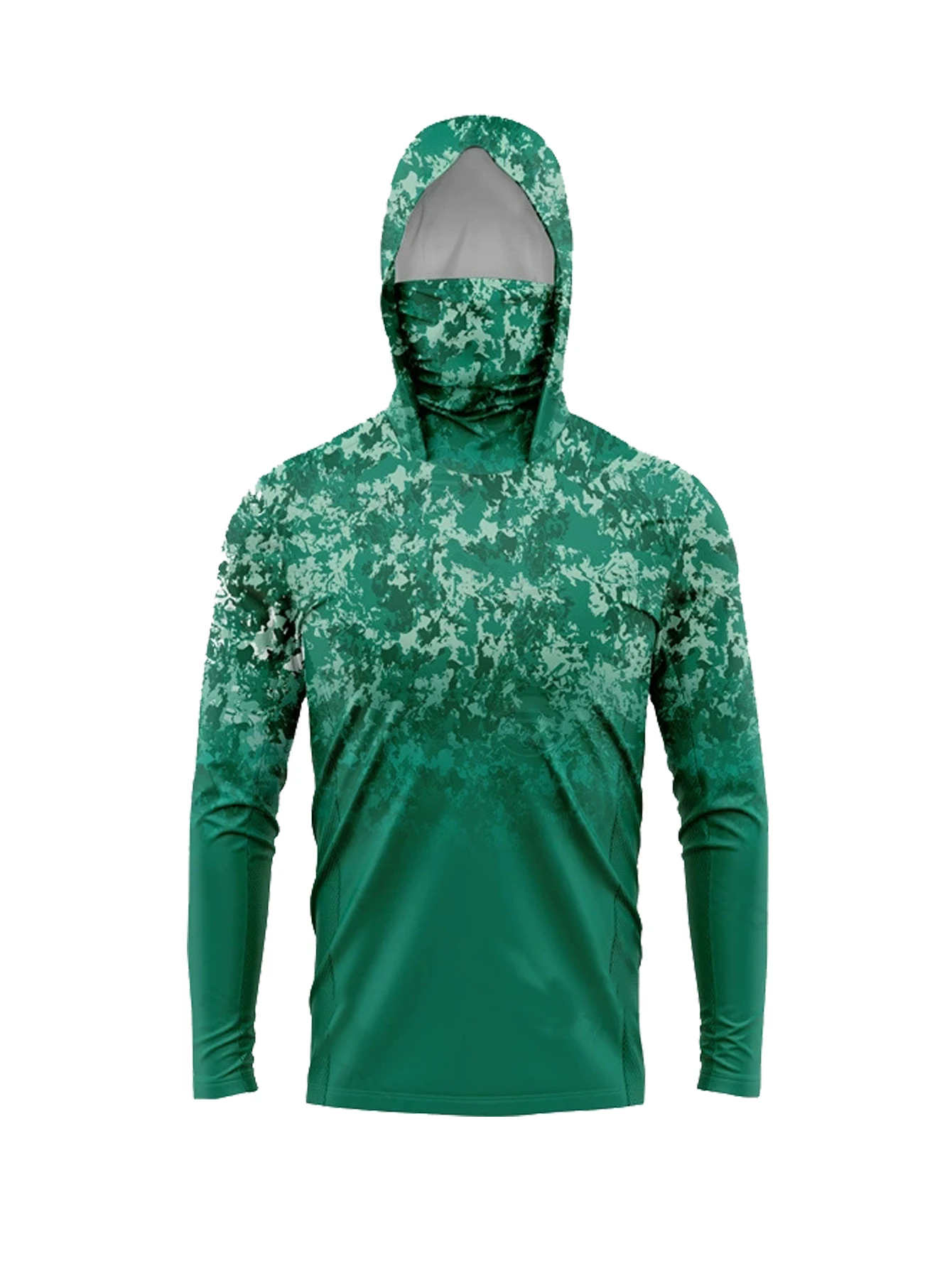 Fishing Mask Sun Protection - Мужская толстовка с защитой от солнца