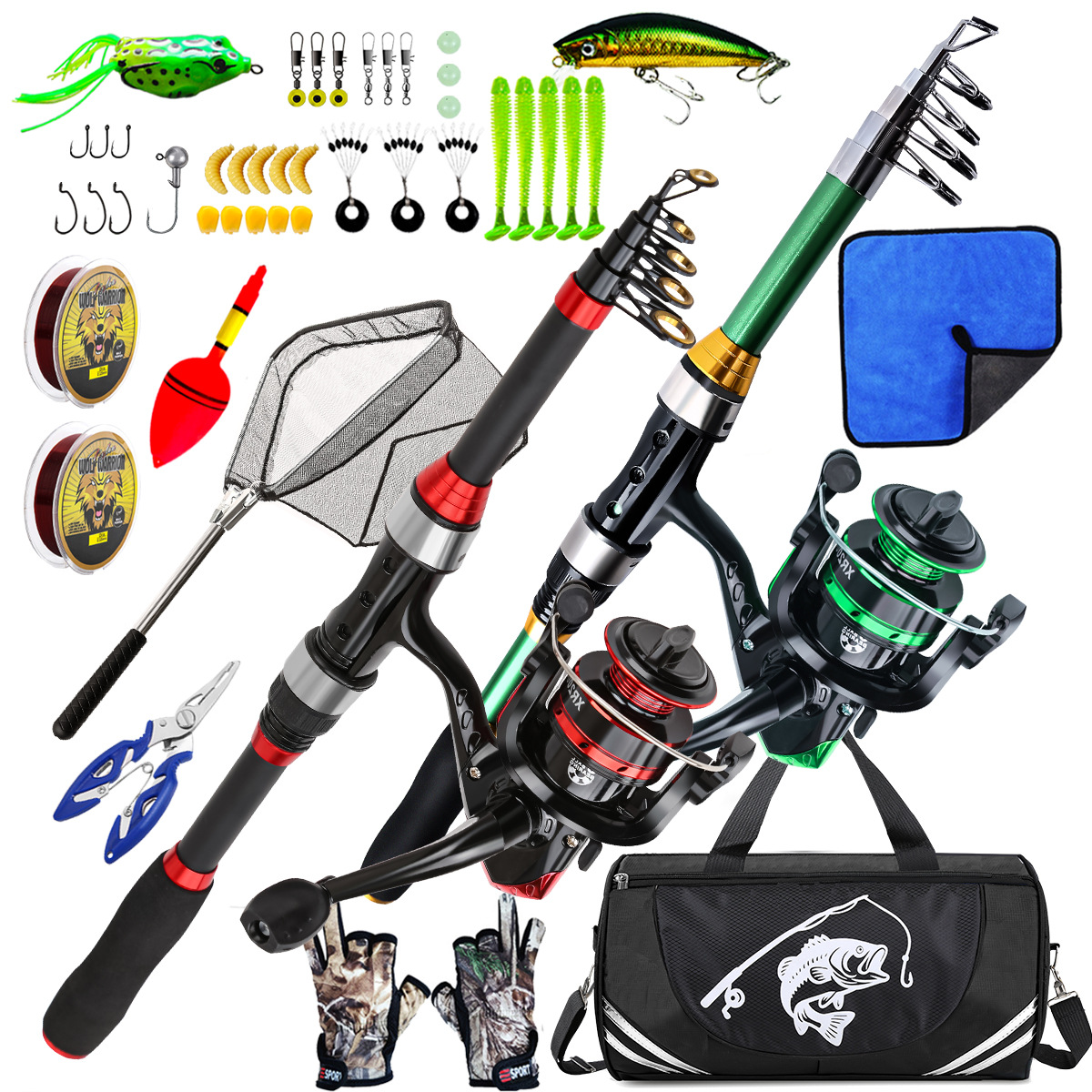 Удочка телескопическая 1.8м дл – обзор и цена Fishing Gloves